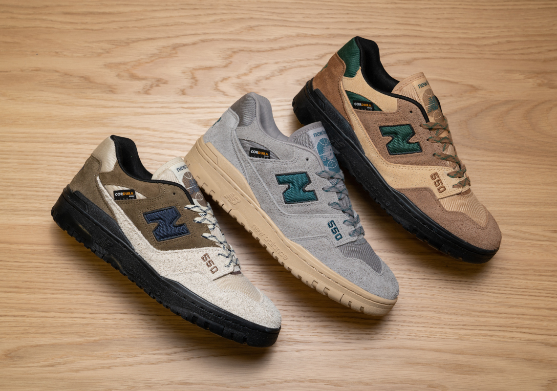 CORDURA Outfits These Three size? Exclusive New Balance 550s