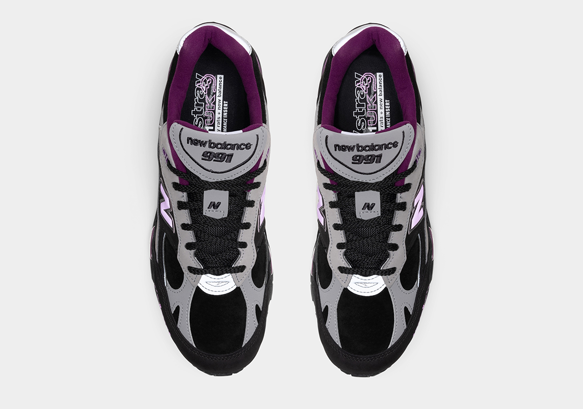 Stray Rats New Balance 991 Black Release Date 2