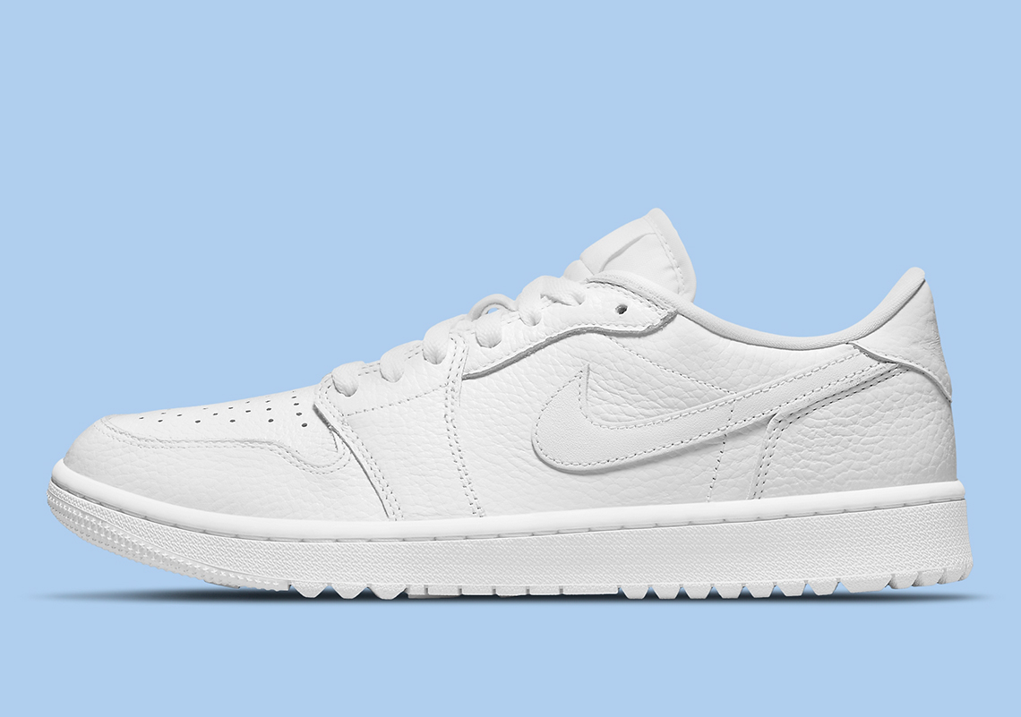 Air Jordan 1 Low Golf Triple White 9