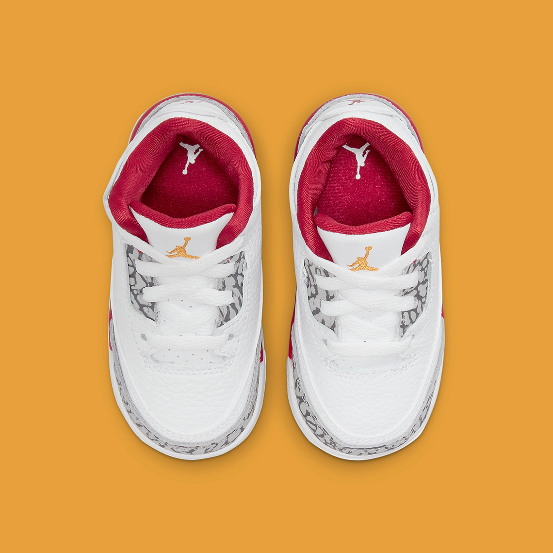 Air Jordan 3 Cardinal Red Td 2