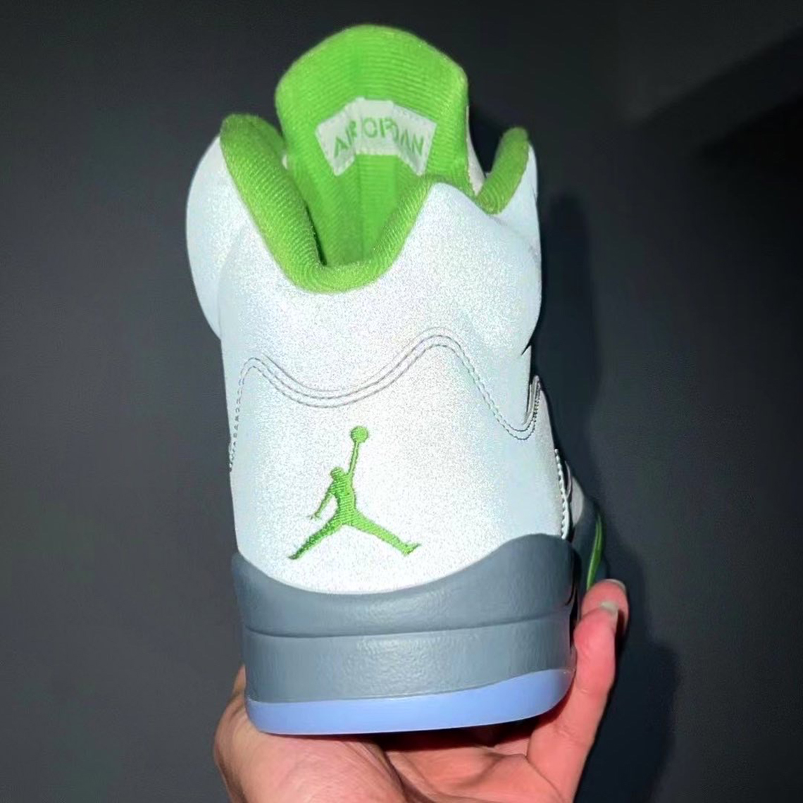 Air Jordan 5 Green Bean Photos 1