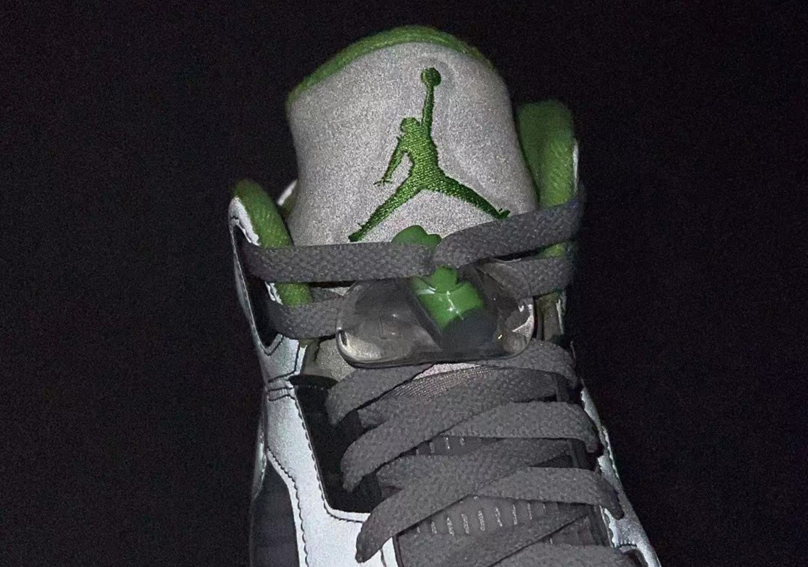 Air Jordan 5 Green Bean Photos 3