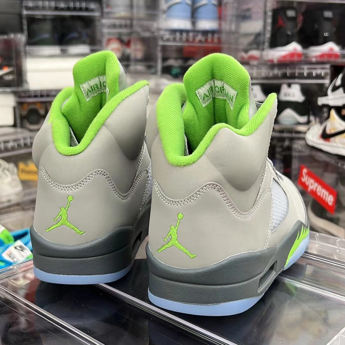 Air Jordan 5 Green Bean Photos 5