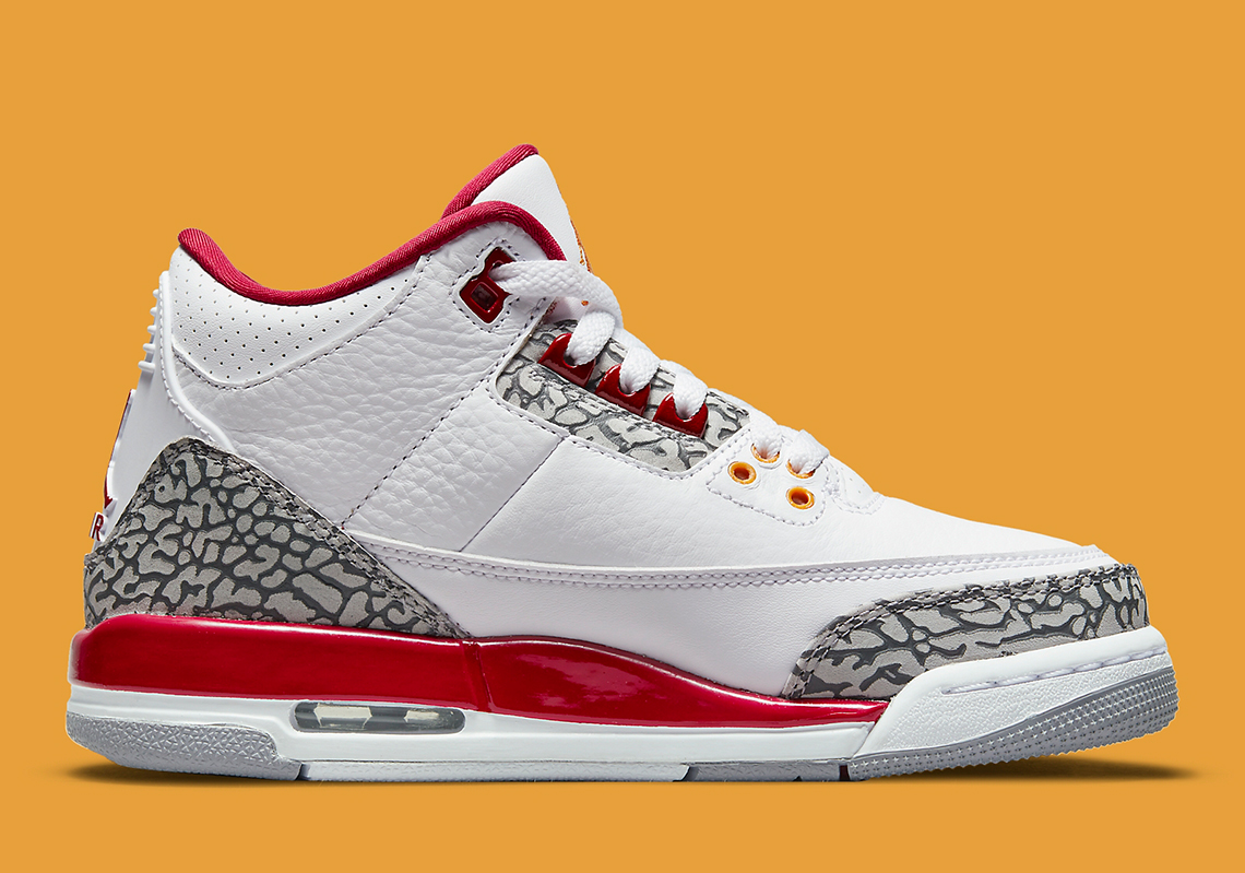 Air Jordan 3 Cardinal Red Gs 398614 126 1