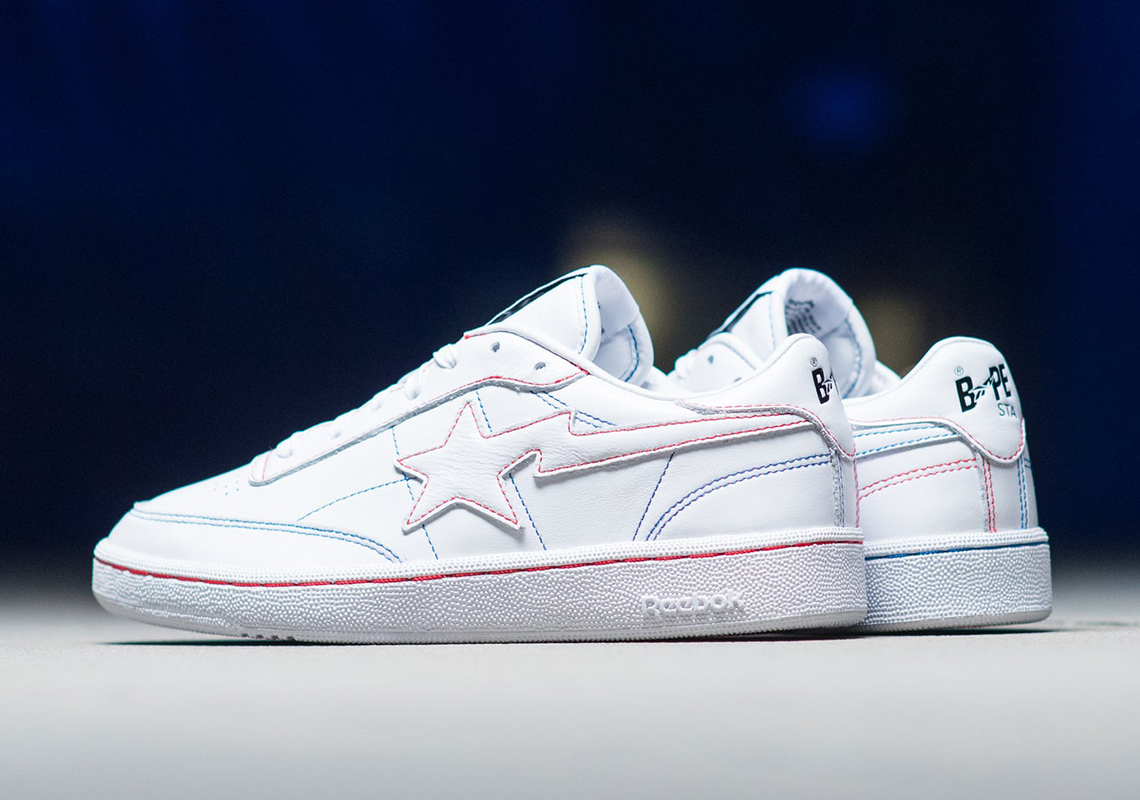 Bape Reebok Club C Photos 3