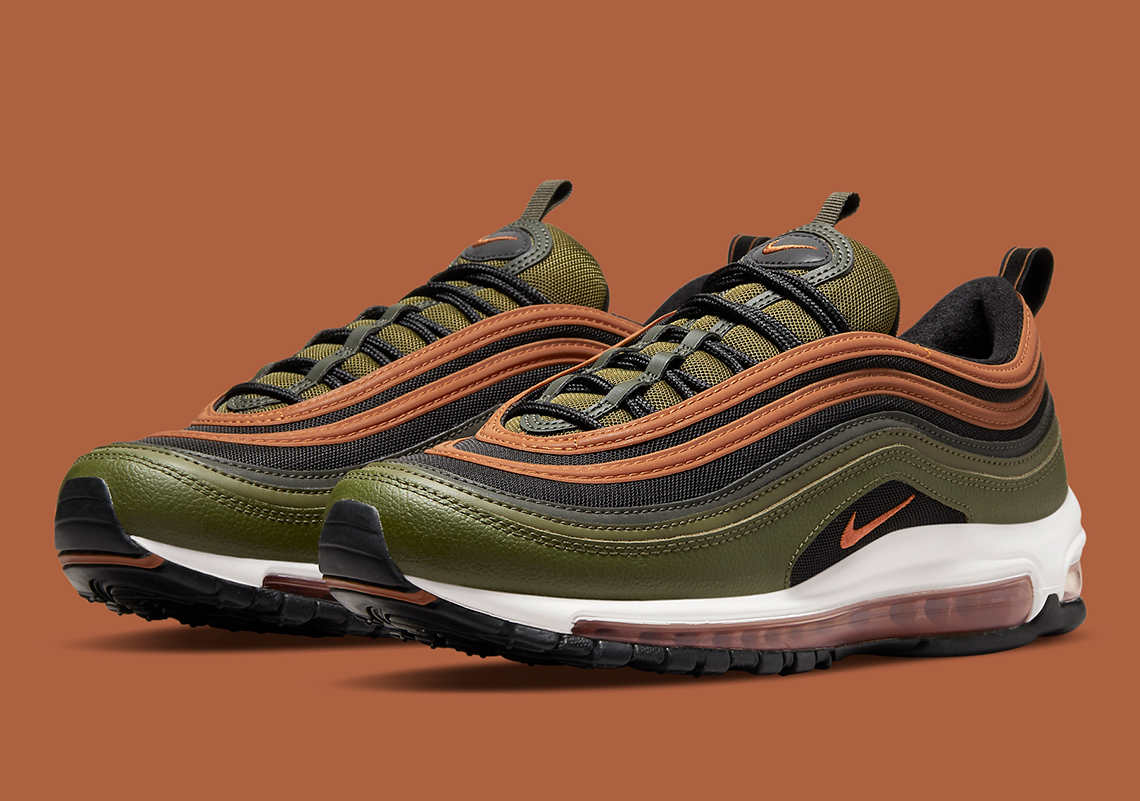 This Nike Air Max 97's Colorway Bears A Resemblance To The Iconic MA-1 Jacket