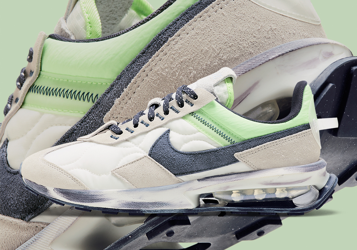 Quilted Uppers And Distressed Accents Collide On This Nike Air Max Pre-Day