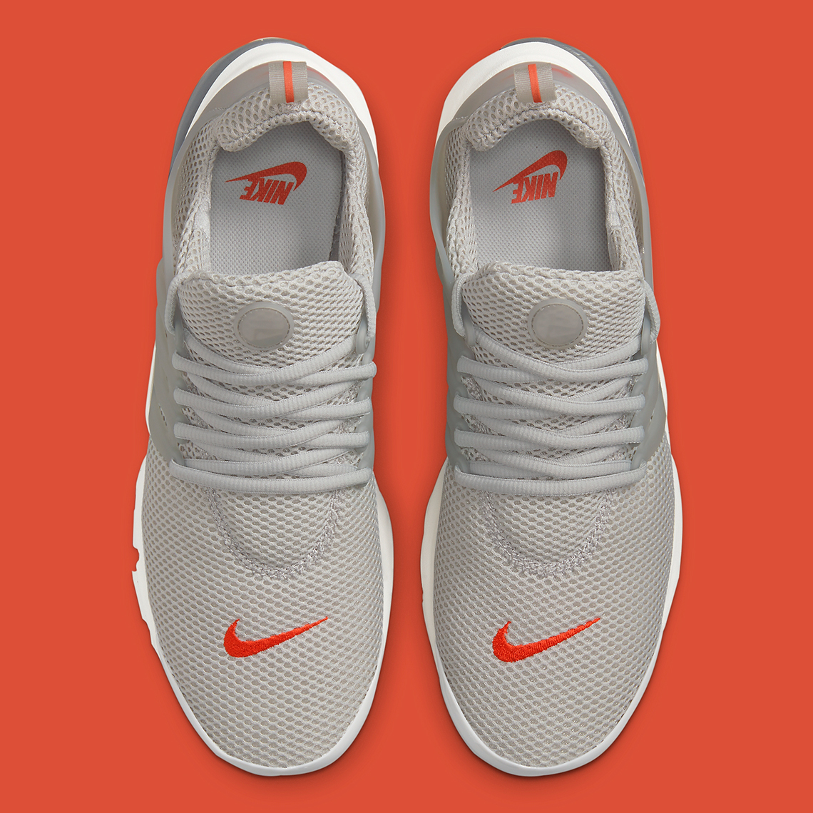 Nike Air Presto Grey Orange Dr8609 001 3