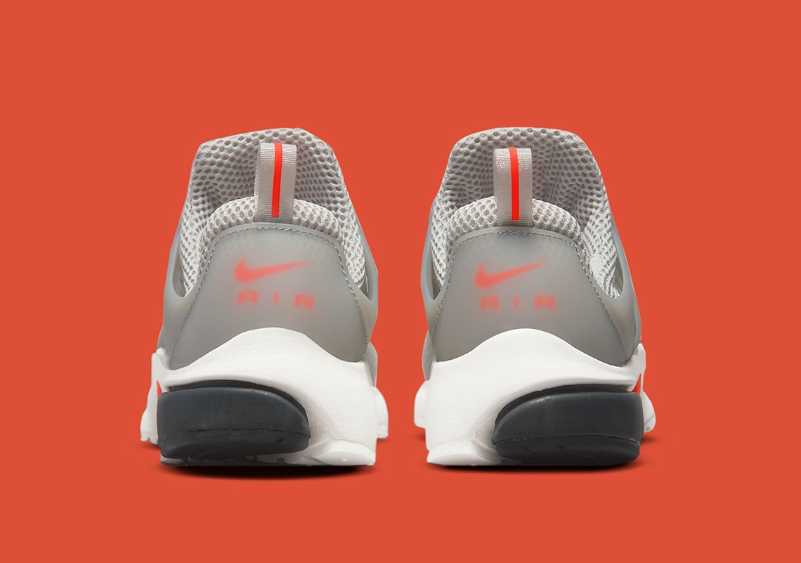 Nike Air Presto Grey Orange Dr8609 001 4