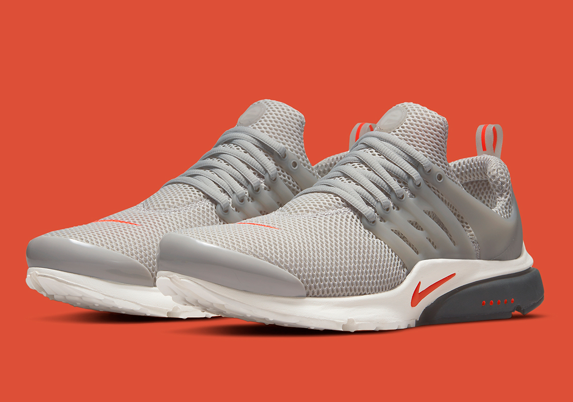 Nike Air Presto Grey Orange Dr8609 001 6