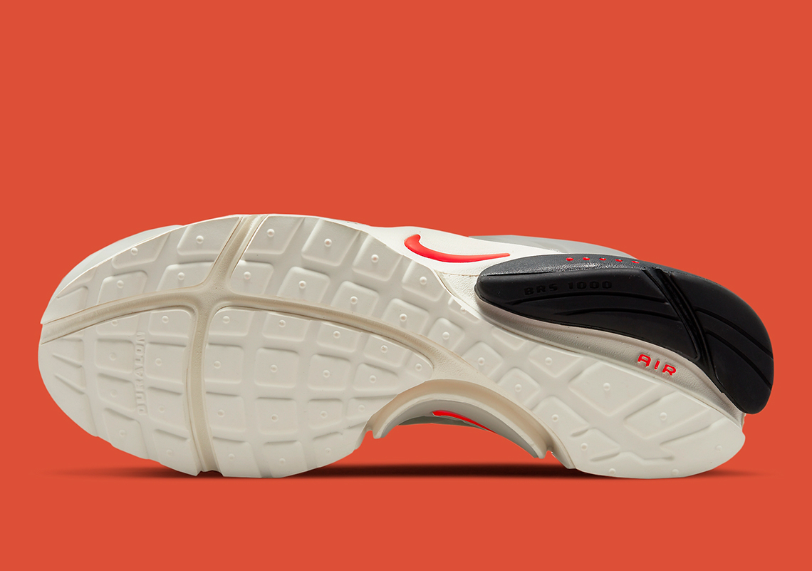 Nike Air Presto Grey Orange Dr8609 001 8