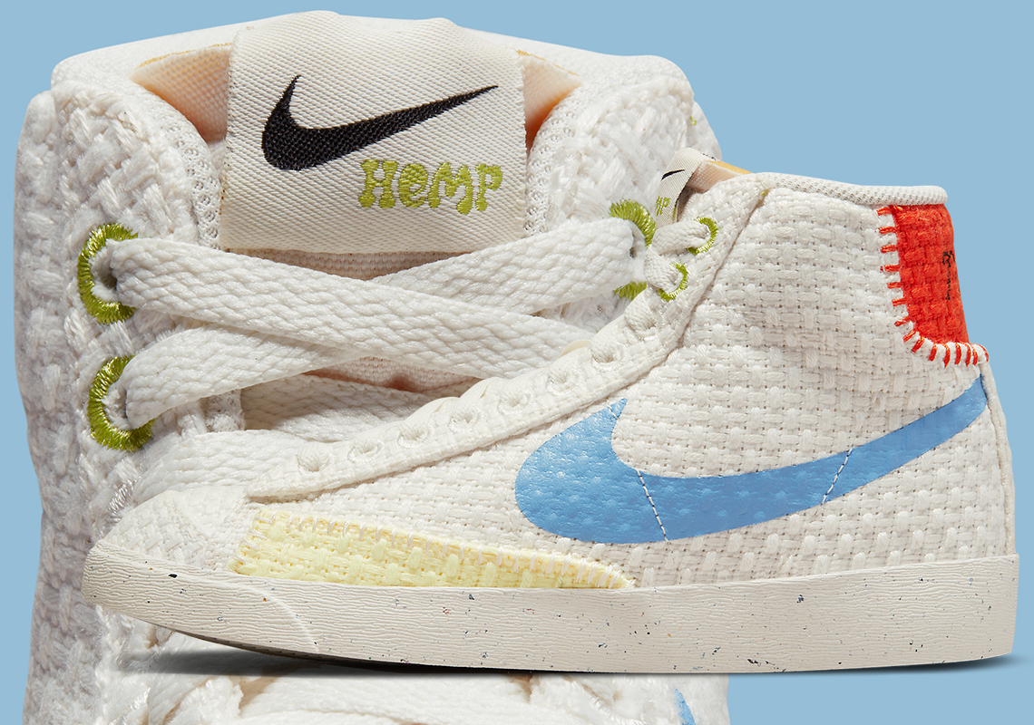 Nike Uses Hemp To Weave Near Every Part Of This Blazer Mid '77