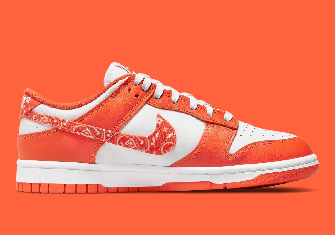 Nike Dunk Orange Paisley Dh4401 103 3