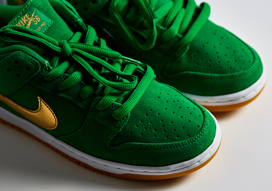 Nike Sb Dunk Low St Pattys Day Bq6817 303 9