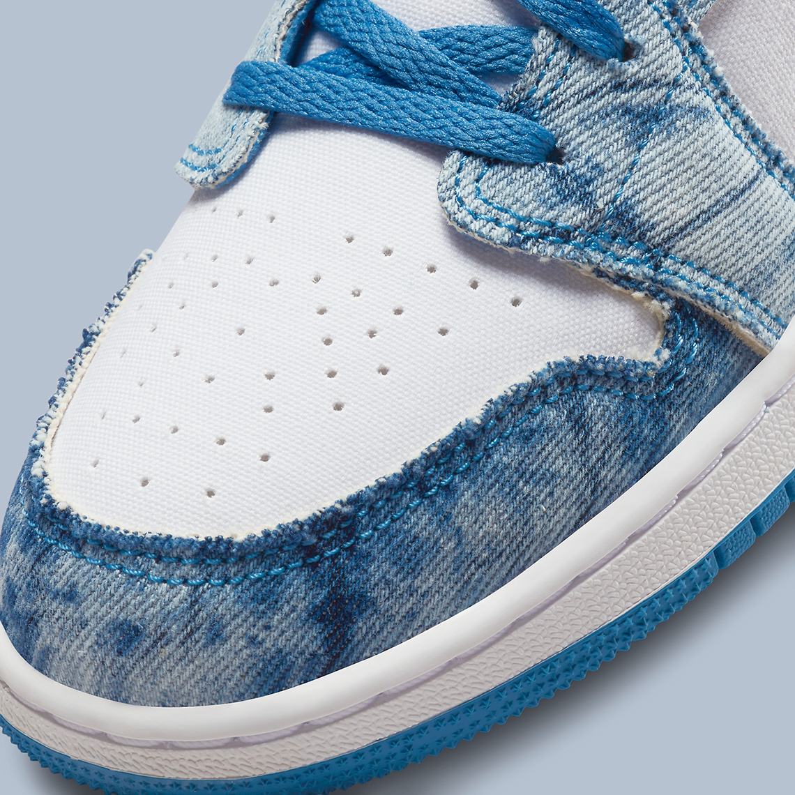 Air Jordan 1 Low Gs Acid Wash Denim Dm8947 100 5