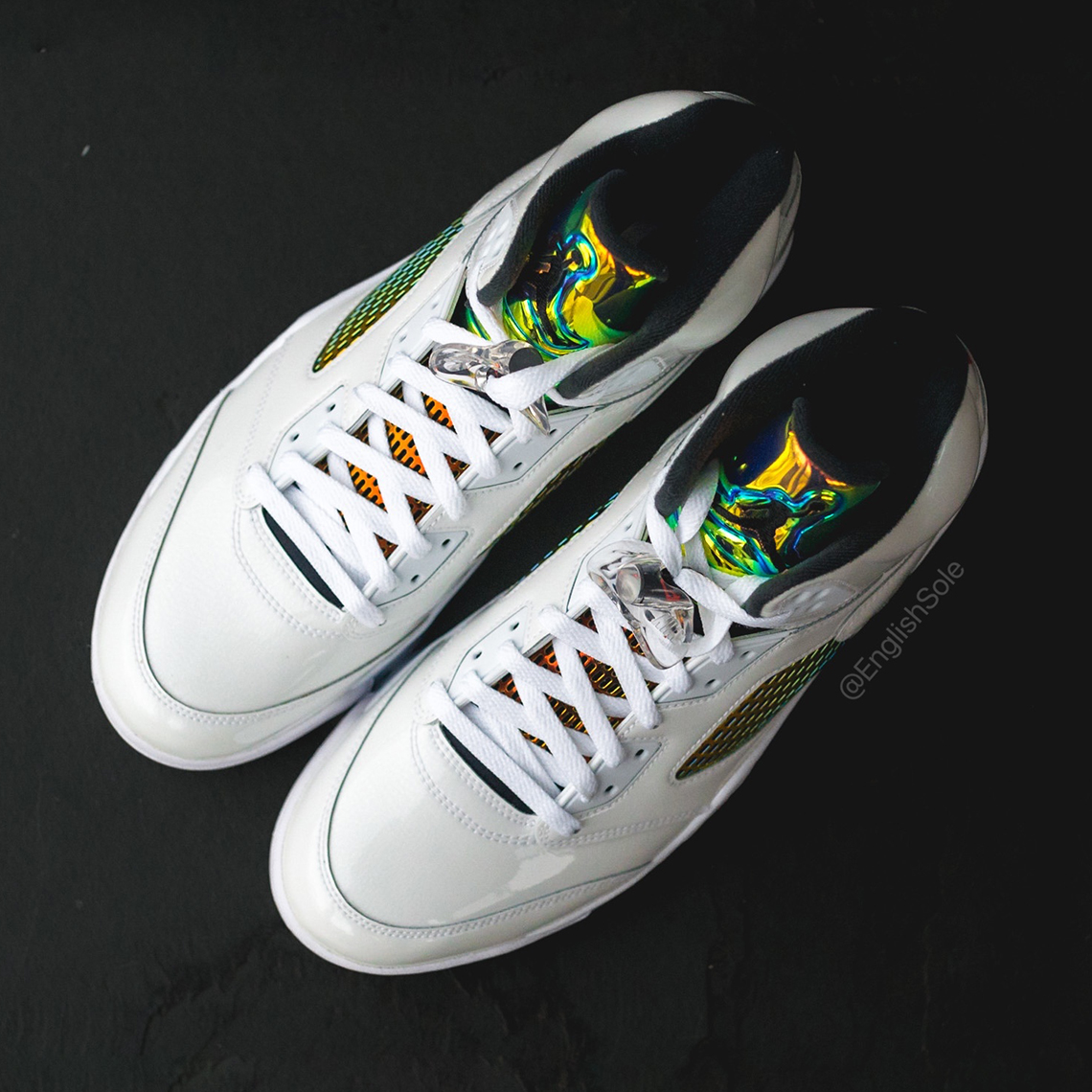 Air Jordan 5 Oregon Ducks Helmet Pe 1