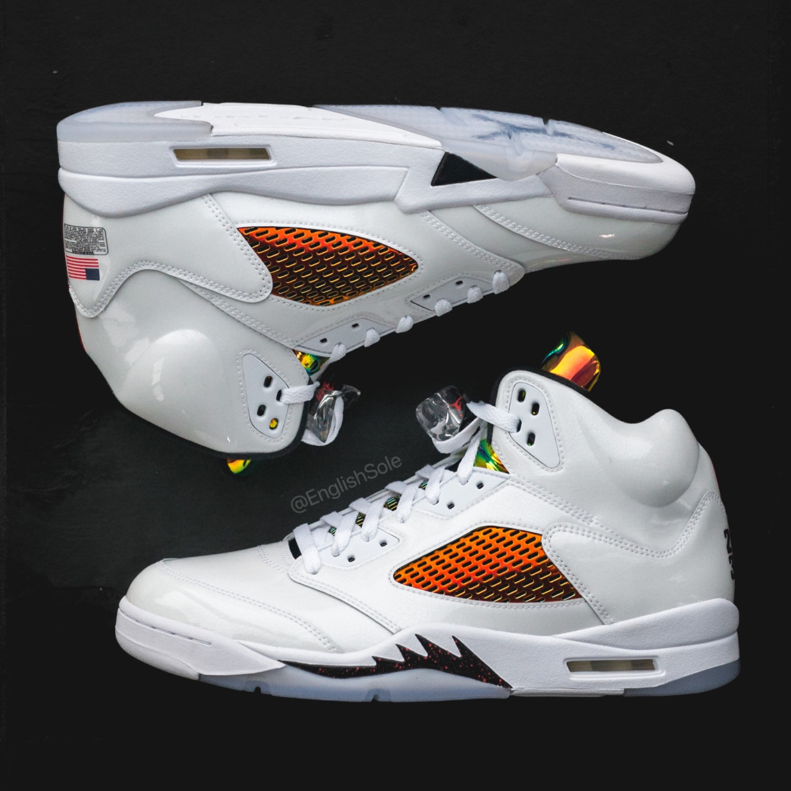 Air Jordan 5 Oregon Ducks Helmet Pe 3