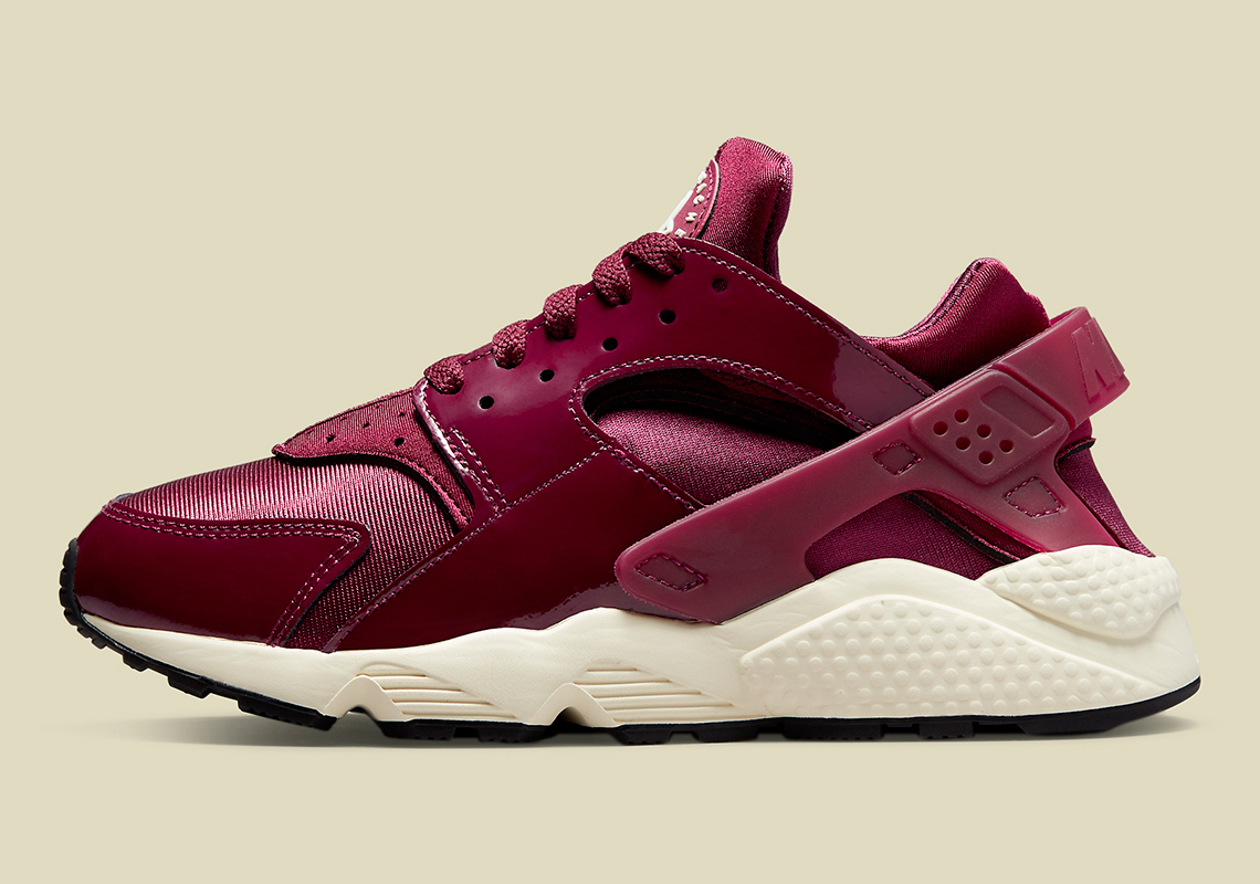 Nike Air Huarache Bordeaux Patent Dq8584 600 5