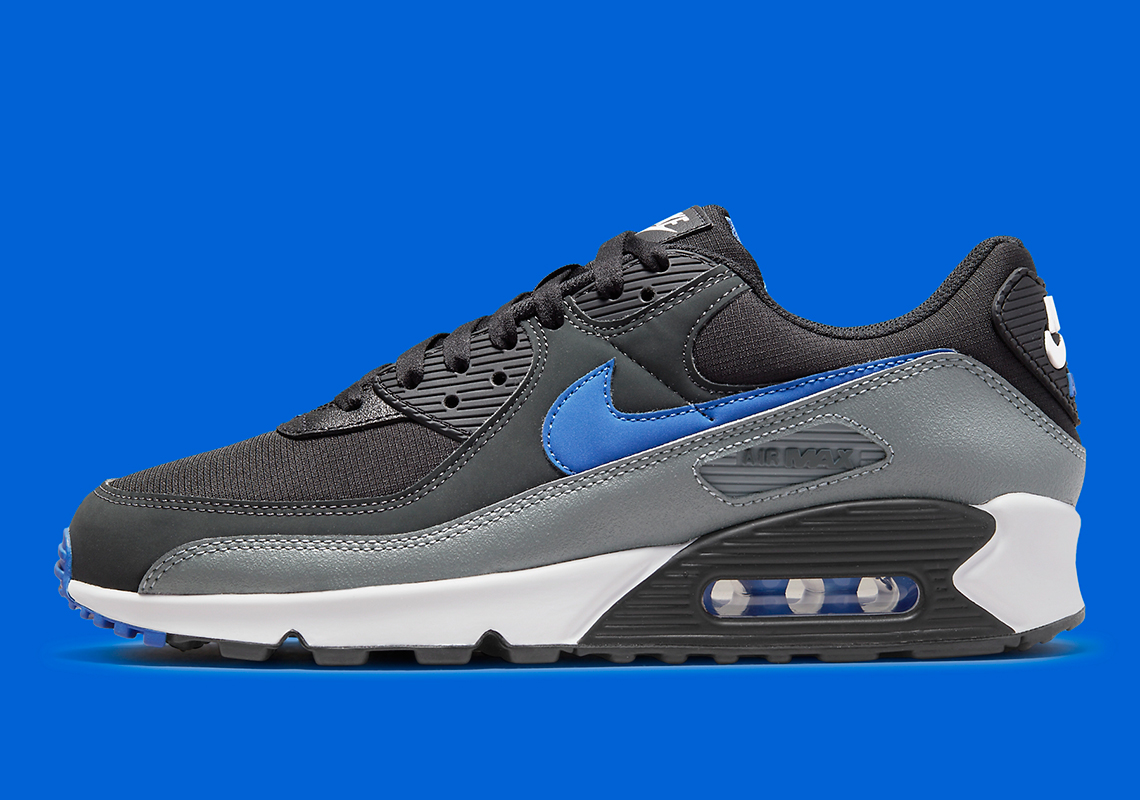 Nike Air Max 90 Grey Blue Dh4619 001 Release Info 5