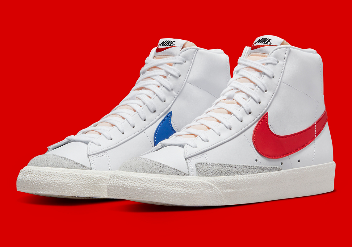 Nike Gets Patriotic With The Alternate Swooshes On This Blazer Mid '77