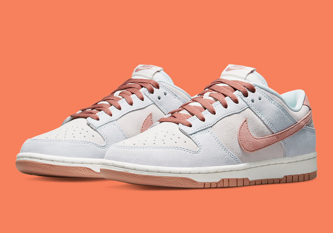 Official Images Of The Nike Dunk Low “Fossil Rose”