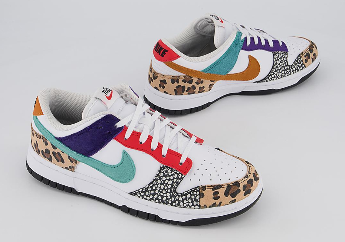 Nike Dunk Low Multi Color Safari Release Info 4