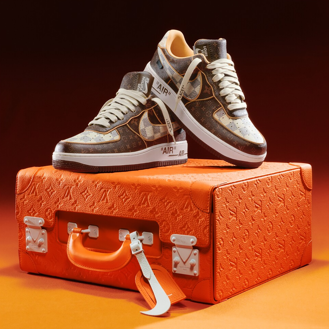 Nike Louis Vuitton Air Force 1 Sothebys Auction 1