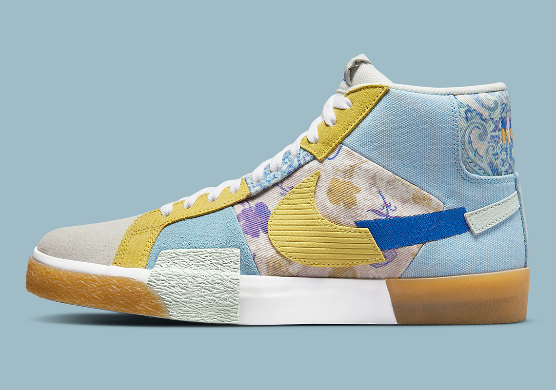 Nike Sb Blazer Mid Edge Dm0859 400 Release Date 7