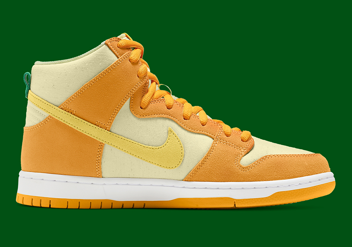 Nike Sb Dunk High Pineapple Dm0808 700 1