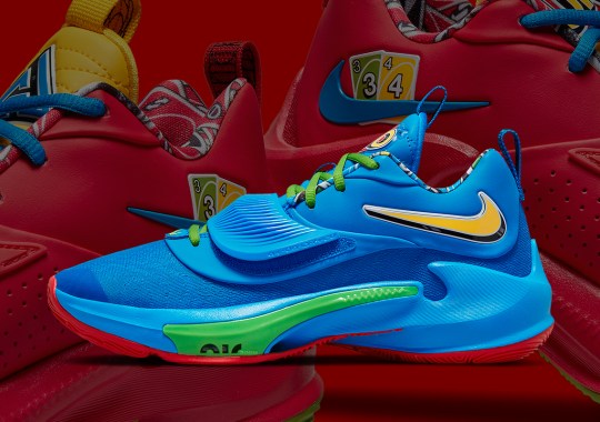 Nike Celebrates 50th Anniversary Of UNO With The Nike Zoom Freak 3 NRG