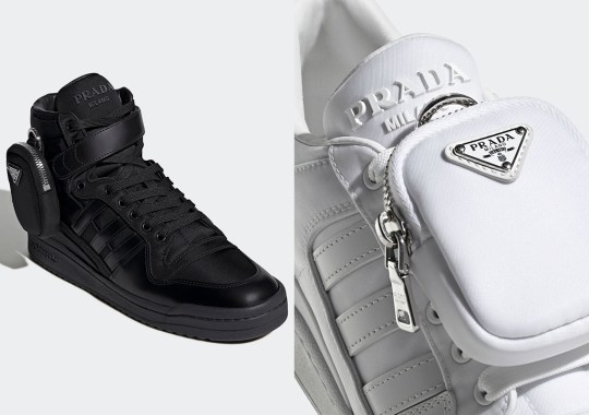 Prada Brings Sustainability To The adidas Forum Re-Nylon In Four Ways