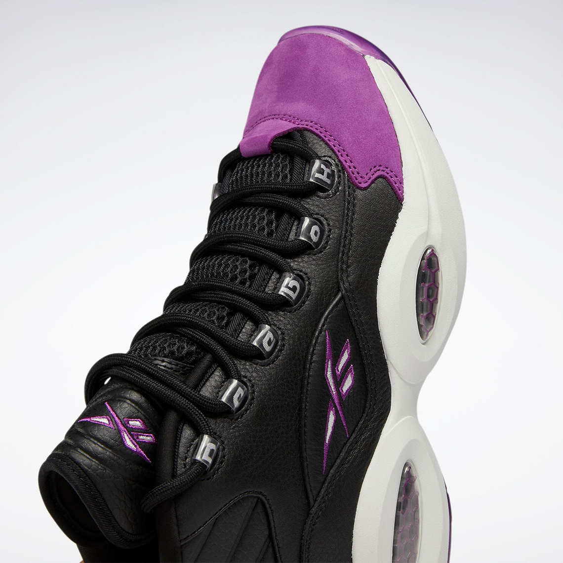 Reebok Question Mid Eggplant Purple Black White Release Date 4