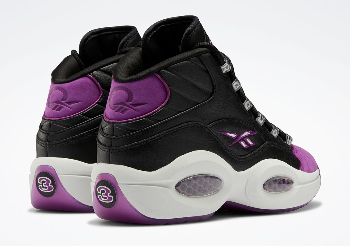 Reebok Question Mid Eggplant Purple Black White Release Date 6