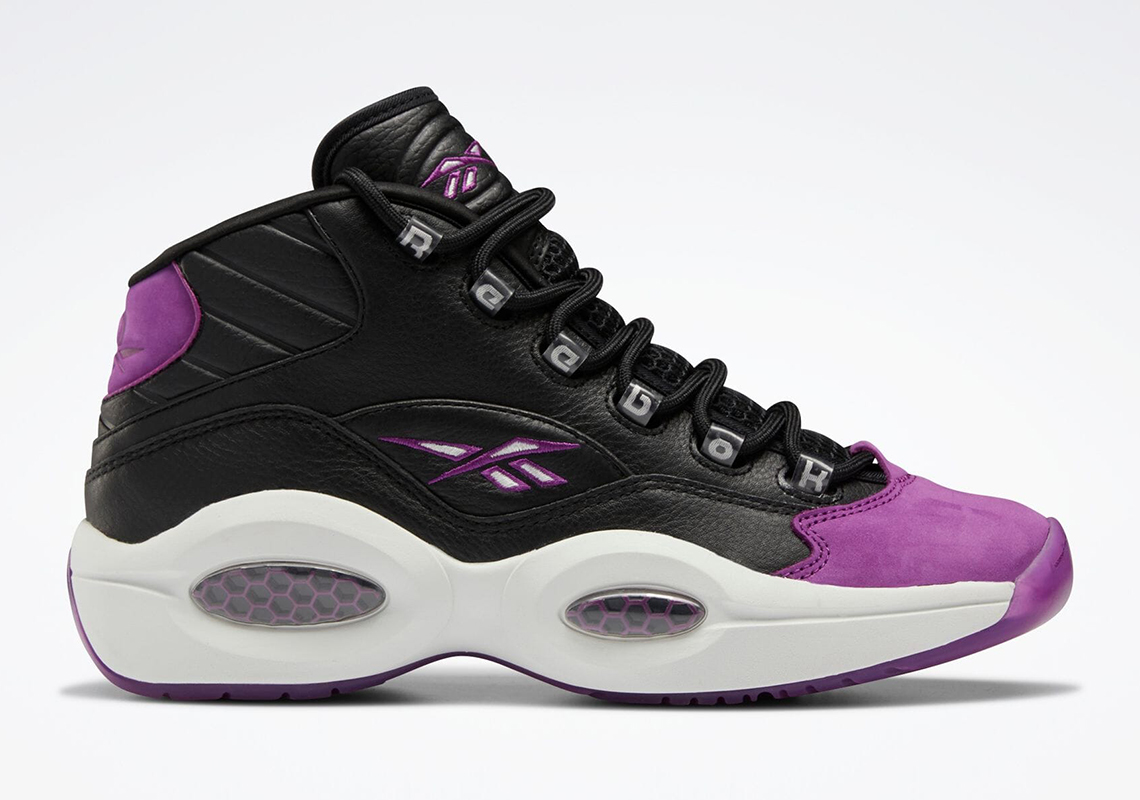 Reebok Question Mid Eggplant Purple Black White Release Date 7