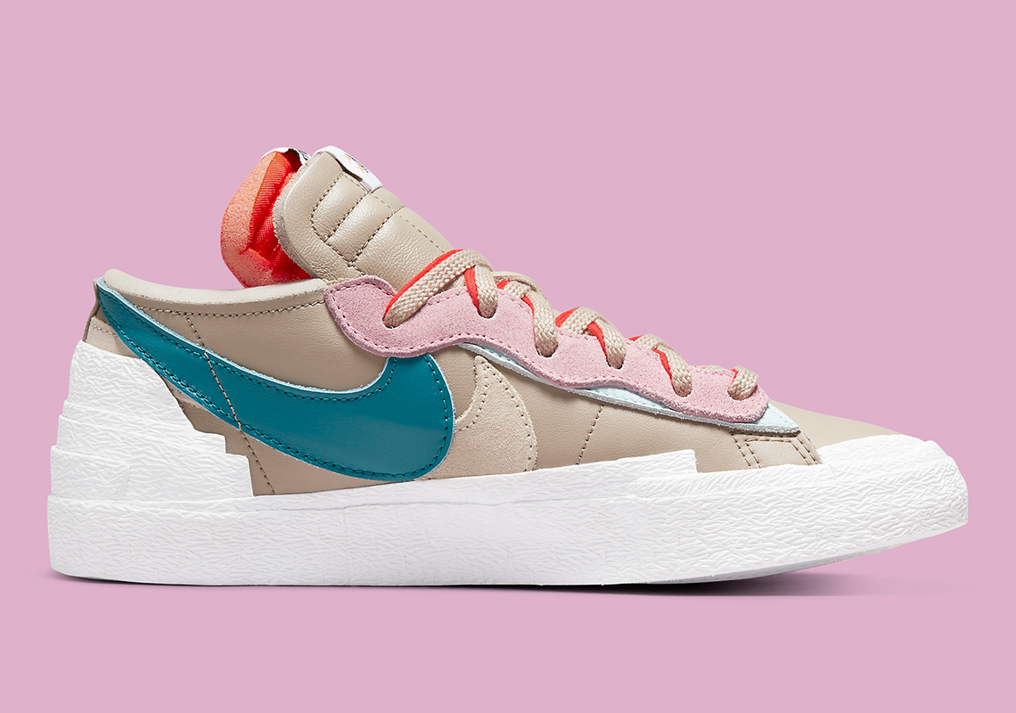 Sacai Kaws Nike Blazer Low Reed Dm7901 200 Release Date 10