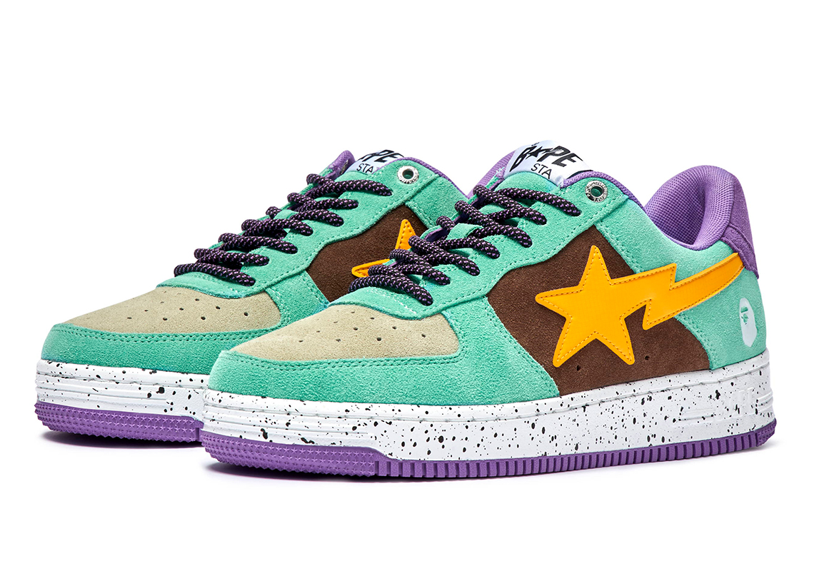 Bape Sta Brown Yellow 4