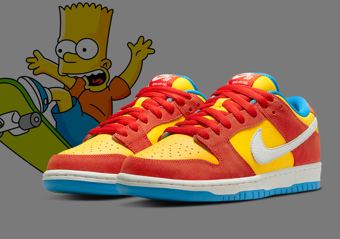 Official Images Of The Nike SB Dunk Low "Bart Simpson"