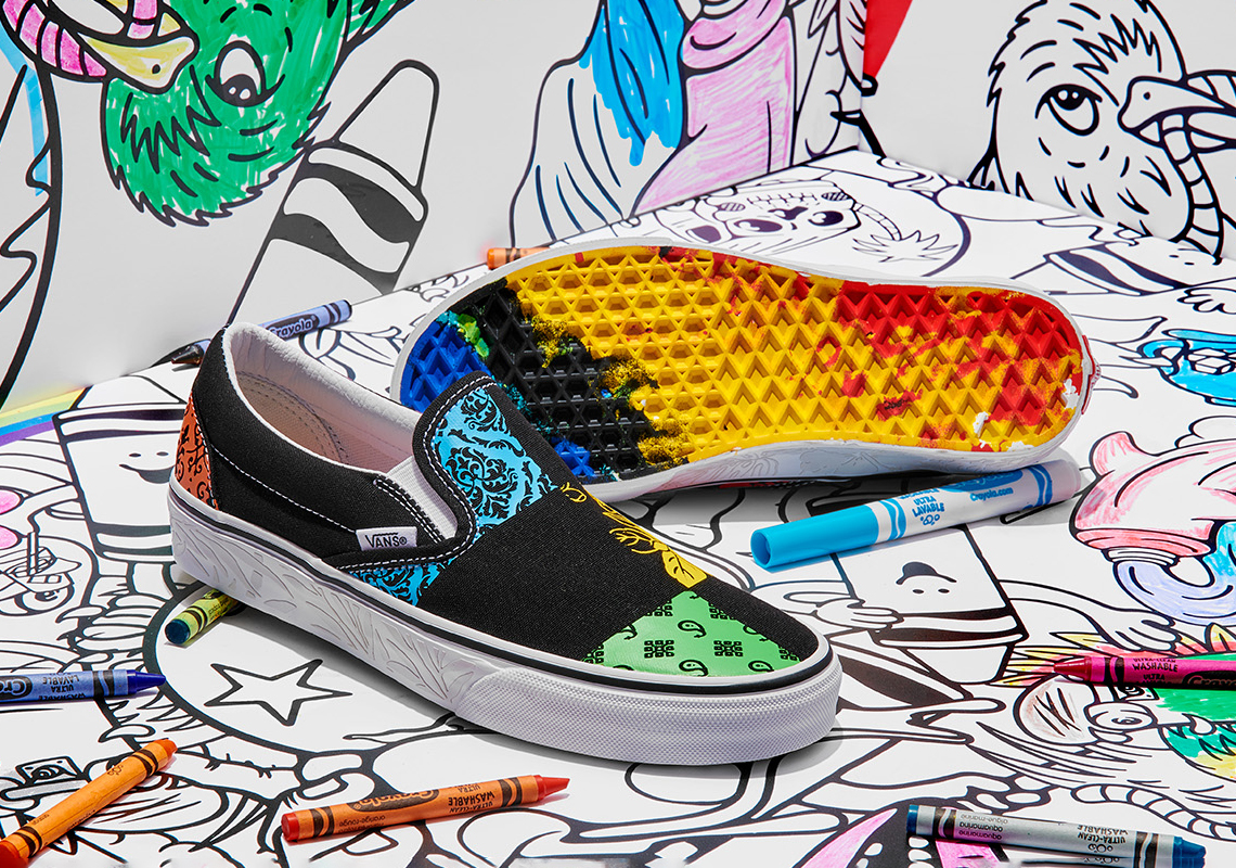 Crayola Vans 2022 Collection Release Date 1