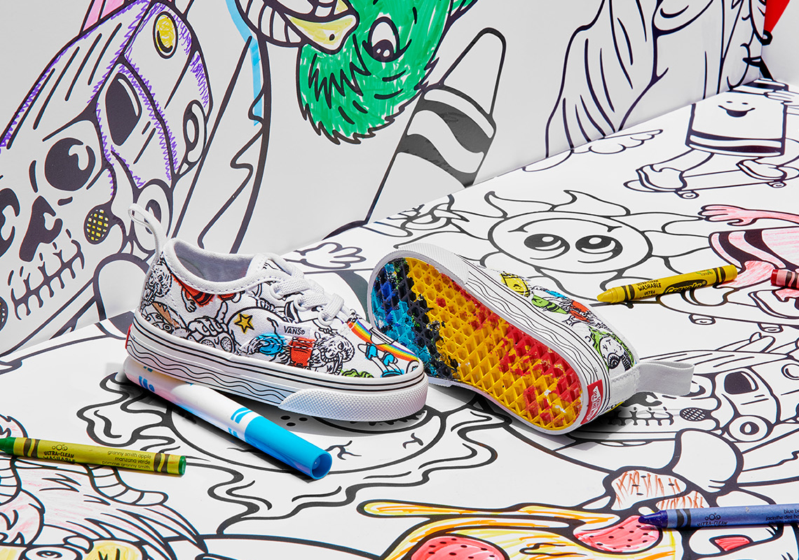 Crayola Vans 2022 Collection Release Date 11