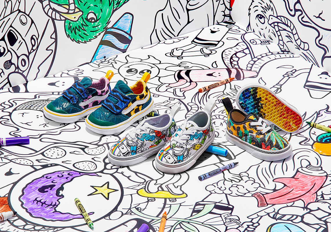 Crayola Vans 2022 Collection Release Date 13