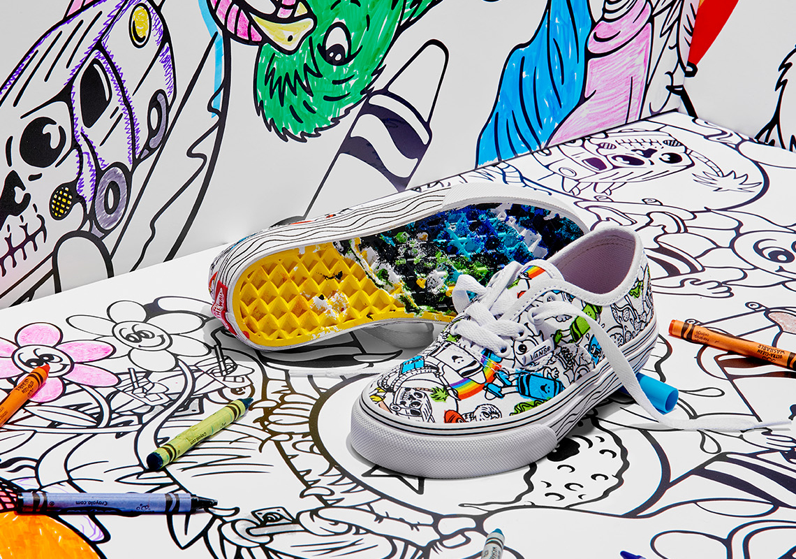 Crayola Vans 2022 Collection Release Date 19