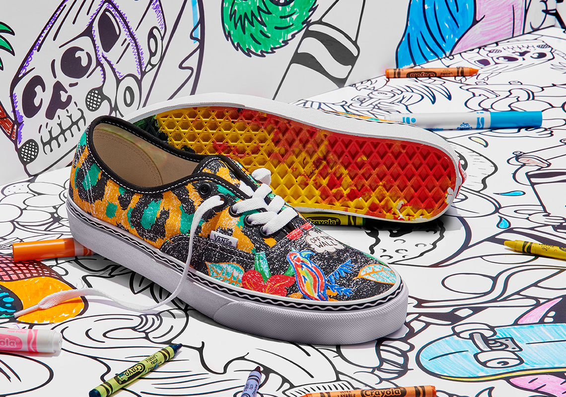 Crayola Vans 2022 Collection Release Date 2