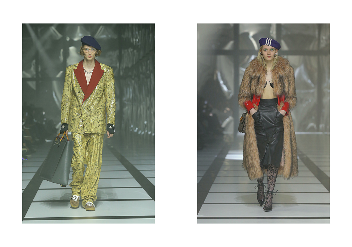 Gucci Adidas Aw22 Runway 4