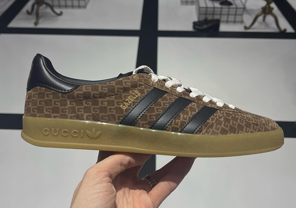 Gucci Styles The adidas Gazelle Six Ways For Upcoming Collaborative Collection