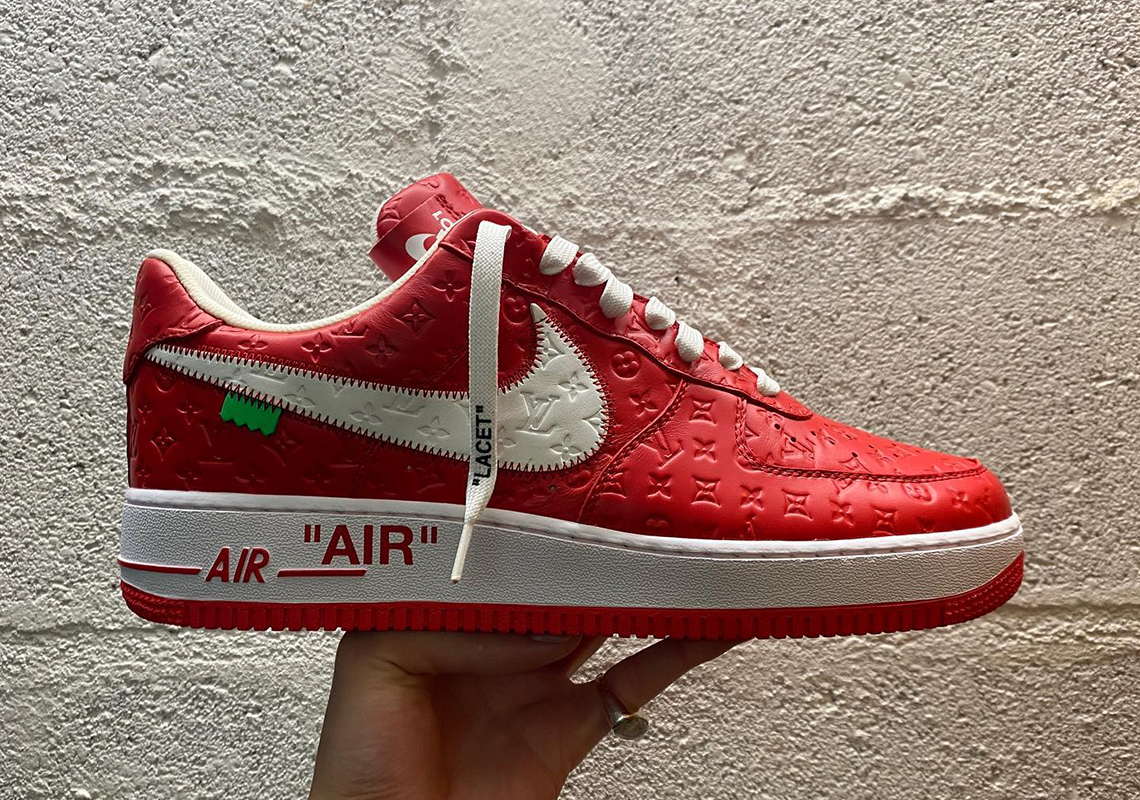 Louis Vuitton Off White Air Force 1 Friends And Family 2