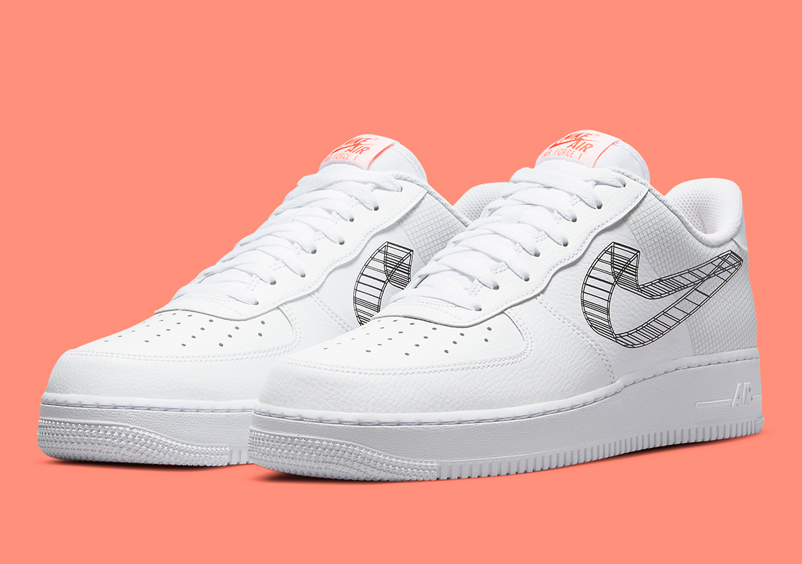 Nike Air Force 1 3d Swoosh Dr0149 100 7