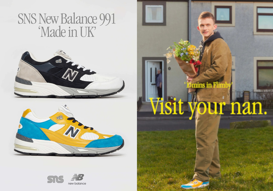 SNS' New Balance 991 Duo Shows That "There's More To Flimby Than Making Sneakers"