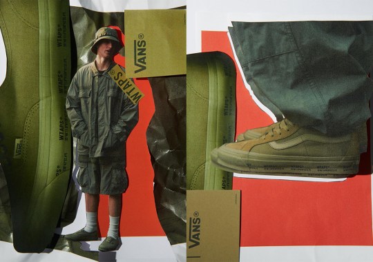 WTAPS Draws From Classic Militaria For Their Newest Vault By Vans Collaboration