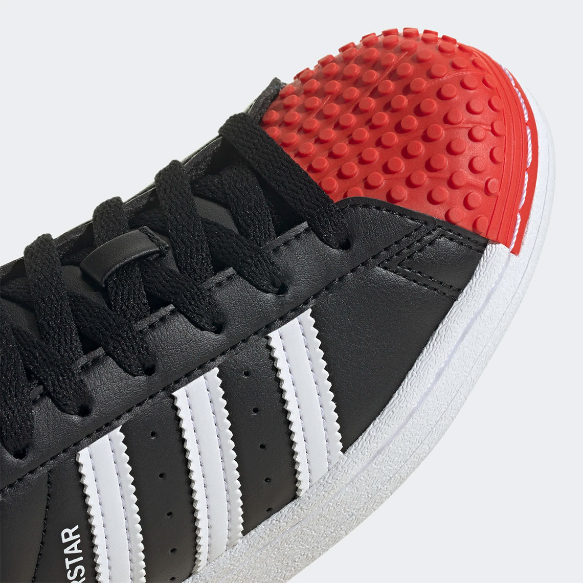 Adidas Superstar Lego Red Gx3382 2