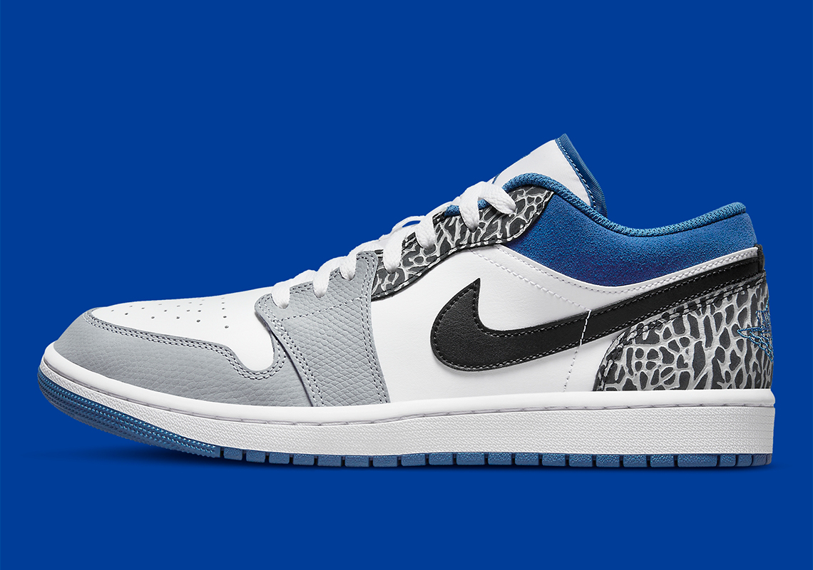 Air Jordan 1 Low Elephant True Blue Dm1199 140 6